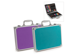 Malette coloriage 70 pces/violet