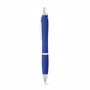 MANZONI. Stylo bille en ABS avec traitement antiba BleuBleu royal