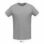 Tee-shirt sol's martin men GrisGris chiné