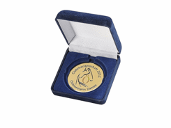 Médaille couleur dorée