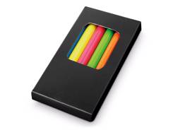 MEMLING. Boîte avec 6 crayons de couleur