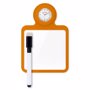 Mémo effaçable pendulette OrangeOrange