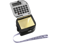 Mètre ruban de 3 m en plastique publicitaire