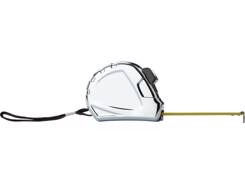 Mètre-ruban plastique 3 m avec clip