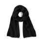 Metro knitted scarf - echarpe tricot Au choixBlack