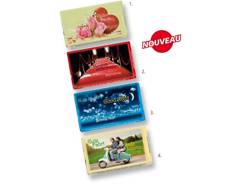 Mignonnettes de chocolat standard MIDI