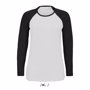 Tee-shirt sol's milky lsl NoirBlanc / noir