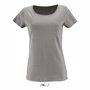 Tee-shirt sol's milo women GrisGris chiné