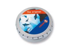 Mini boîte clic clac de bonbons publicitaire