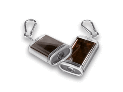 Mini lampe solaire / mousqueton