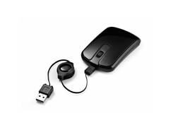 Mini souris retractable