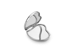 Miroir "coeur" - 56x65 mm