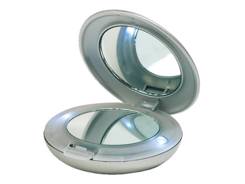 Miroir cosmétique avec logo