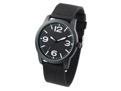 Montre analogique avec bracelet nylon jack