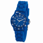 Montre analogique dame jaune fluo newave Bleubleu foncé