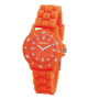 Montre analogique dame jaune fluo newave Au choixorange fluo