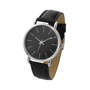 Montre analogique graphite Noirnoir