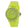 Montre analogique rose fluo (silicone) newave Jaunejaune fluo