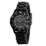 Montre analogique rose fluo (silicone) newave Noirnoir