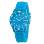 Montre analogique rose fluo (silicone) newave Au choixturquoise