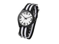Montre analogique sportive avec bracelet nylon str