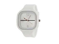 Montre blanc en silicone