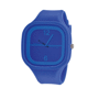 Montre blanc en silicone Bleubleu