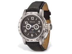 Montre boitier acier brossé