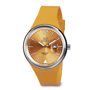 Montre-bracelet lolliclock evolution date orange Orangeorange