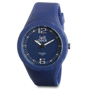 Montre-bracelet lolliclock fresh black light blue Bleubleu