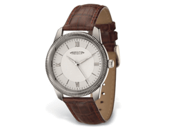 Montre-bracelet reflects classic white