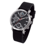 Montre chrono sportive avec bracelet silicone sisi Noirnoir