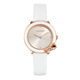 Montre femme - boitier acier / or-cadran blanc Blancblanc