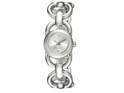 Montre femme Esprit boitier acier-cadran blanc
