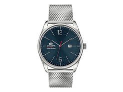 Montre homme - boitier acier-cadran bleu