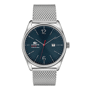 Montre homme - boitier acier-cadran bleu Au choixAcier