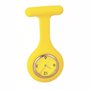 Montre infirmière analogique silicone spoon JauneJaune