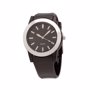 Montre ronde plastique NoirNoir