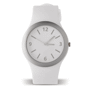 Montre silicone flash publicitaire Blancblanc
