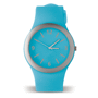 Montre silicone 'flash' Au choixbleu clair