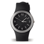 Montre silicone flash publicitaire Noirnoir