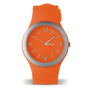 Montre silicone 'flash' Orangeorange