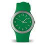 Montre silicone 'flash' Vertvert foncé
