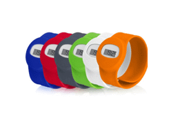 Montre slap on extra plate slim slap on watch digi