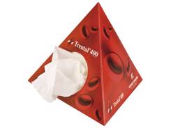 Mouchoir papier boite pyramide