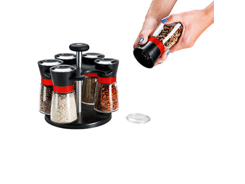 Moulin à épices sur socle tournant