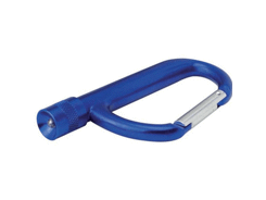 Mousqueton torche 1 del bleu - 50x95 mm