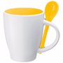 Mug 250 ml avec cuillière JauneJaune