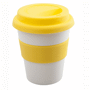 Mug avec silicone Ralcon Au choixblanc/jaune