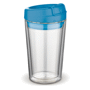 Mug coffee to go Flavour tranparent Transparenttransparent/bleu cla